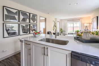 Sink With Faucet In Kitchen at Ashford Green, Charlotte, 28262